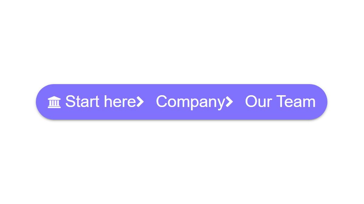 How to Add Breadcrumbs to Elementor Tag Page? Front-end breadcrumb whose first step reads start here instead of home
