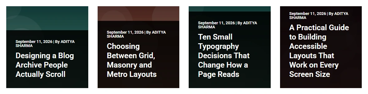 How to Show Related Custom Posts on a Custom Post Types Page? (Based on Taxonomy) Post listing types set to related post