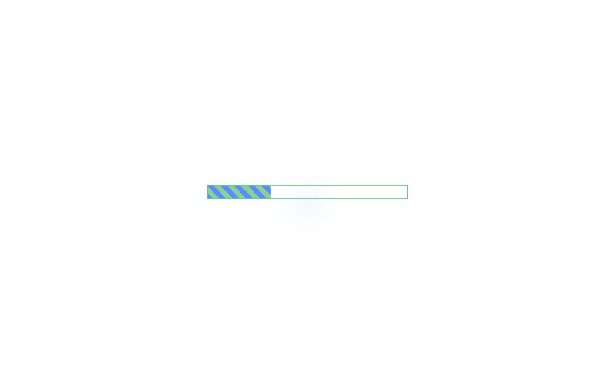 Preloader Elementor Widget Settings Overview A progress preloader part-way through: a filling bar with the percentage above it