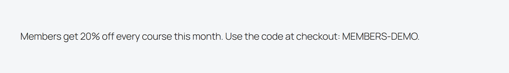 How to Protect Content Based on User Role in Elementor Website? The same section seen by a visitor logged in with the customer role, showing the protected content