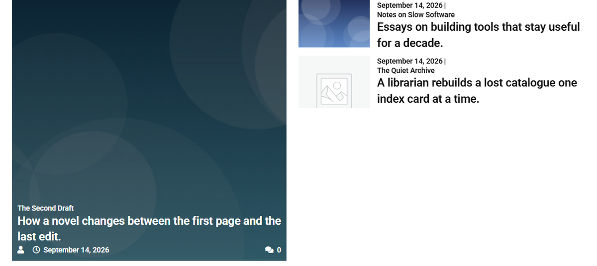 How to Show Custom Posts Based on Custom Taxonomy in Custom Post Grid Layout? Front-end grid showing only the three books in the paul adler term: the second draft, notes on slow software and the quiet archive