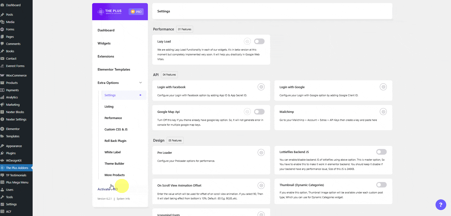 Support handbook: the plus addons for elementor