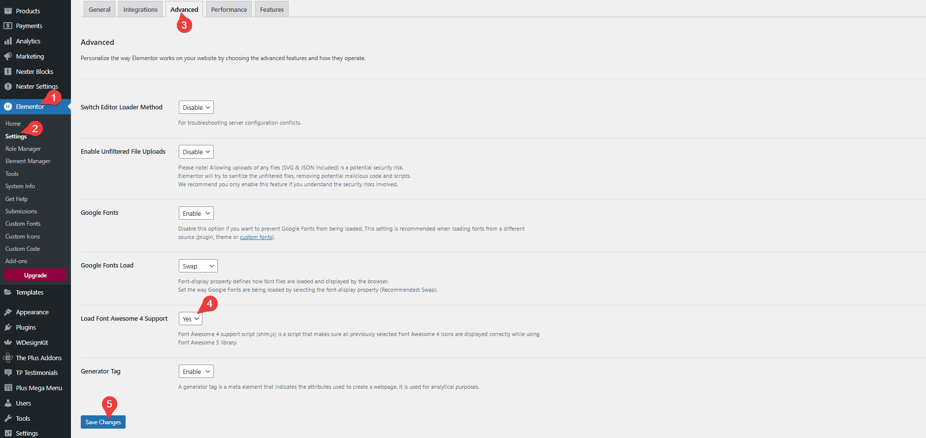 Support handbook: the plus addons for elementor
