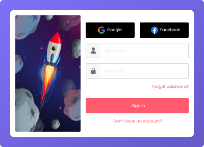 Login Signup Instagram Embed from The Plus Addons for Elementor