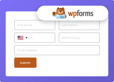 WPForms Google Maps from The Plus Addons for Elementor